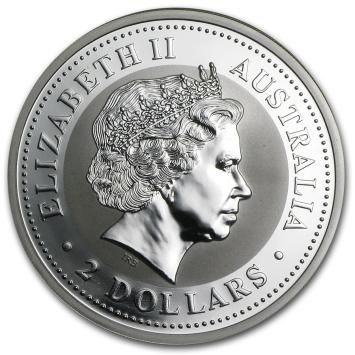 Australië Lunar 1 Geit 2003 2 ounce silver